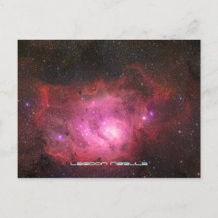 Lagoon Nebula - Our Breathtaking Universe Postcard