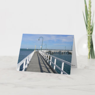 Lagoon Pier Card
