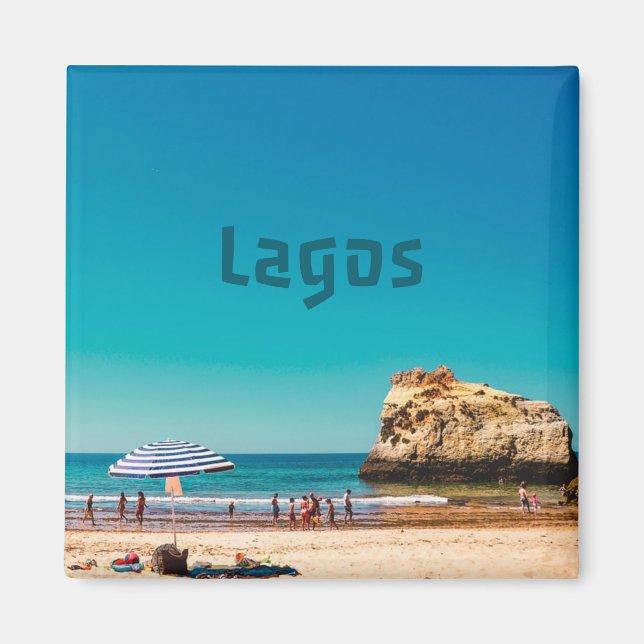 Lagos Beach Magnet (Front)