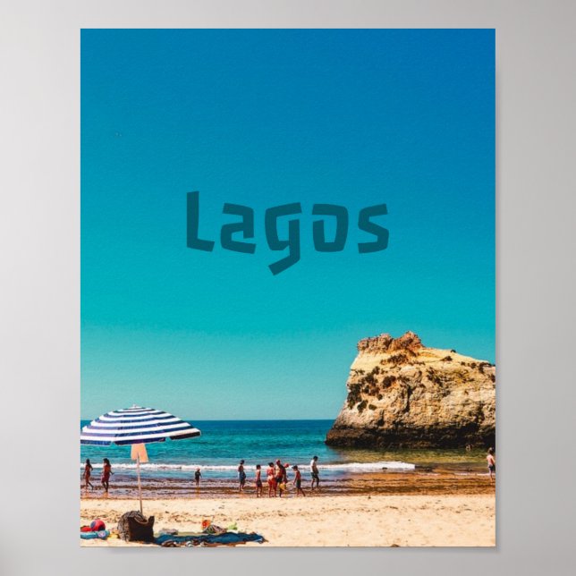 Lagos Beach Poster (Front)