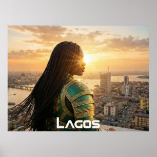 LAGOS - NIGERIA POSTER