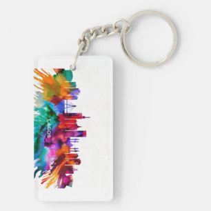 Lagos Skyline Keychain