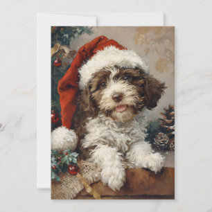 Lagotto Romagnolo Christmas Holiday Card