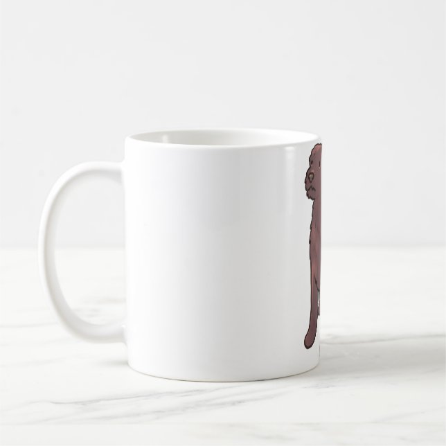 Lagotto romagnolo dog Magic Coffee Mug (Left)
