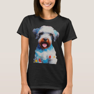 Lagotto Romagnolo Dog  Tongue out Pop T-Shirt
