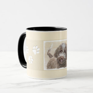 Lagotto Romagnolo Painting - Cute Original Dog Art Mug