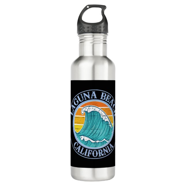 Laguna Beach California 710 Ml Water Bottle (Front)
