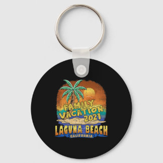Laguna Beach California Family Vacation Souvenir M Keychain