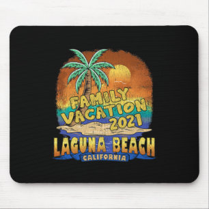 Laguna Beach California Family Vacation Souvenir M Mouse Pad