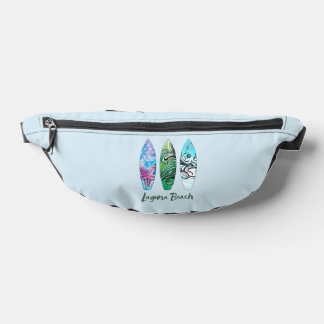 Laguna Beach California Surfboards Fanny Pack