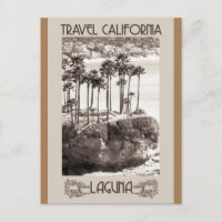 LAGUNA BEACH  CALIFORNIA VINTAGE TRAVEL