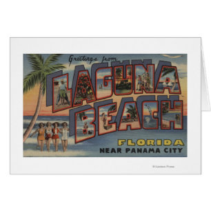 Laguna Beach, Floride - Scènes aux grandes lettres