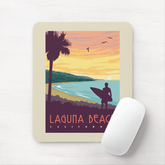 Laguna Beach | Laguna Beach Mouse Pad (With Mouse)