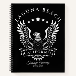 Laguna Beach Orange County California Vintage Notebook