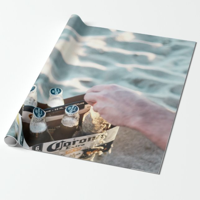 Laguna beach wrapping paper (Unrolled)