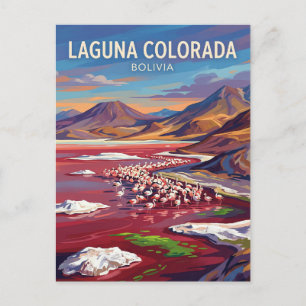 Laguna Colorada Bolivia Postcard