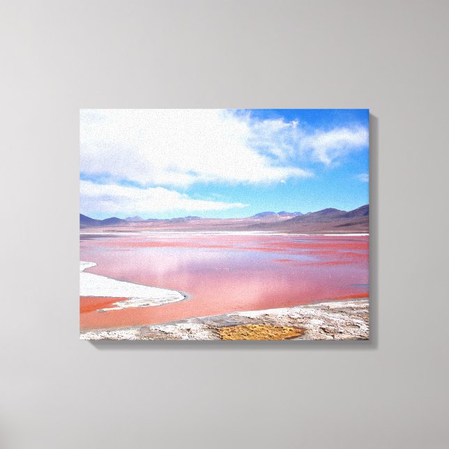 Laguna Colorada canvas print (Front)
