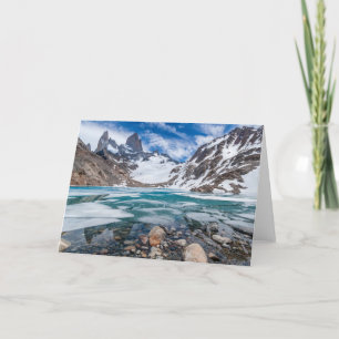 Laguna De Los Tres And Mount Fitzroy Card