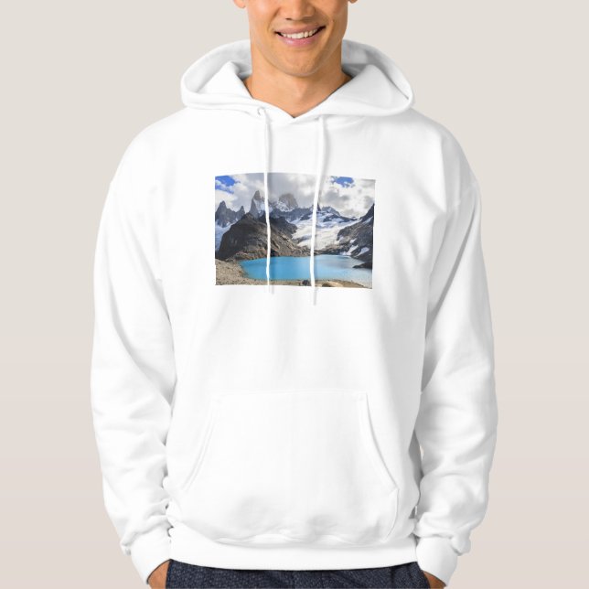 Laguna De Los Tres,  Los Glaciares National Park Hoodie (Front)
