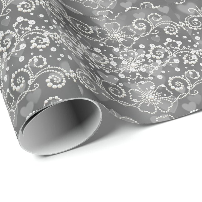 Laguna Pearls Wrapping Paper (Roll Corner)