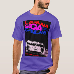 LAGUNA SECA CANAM Vintage 1972 Grand Prix Auto Rac T-Shirt