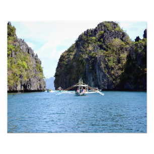 Lagune à l'EL Nido Palawan 20"" copie de la photo