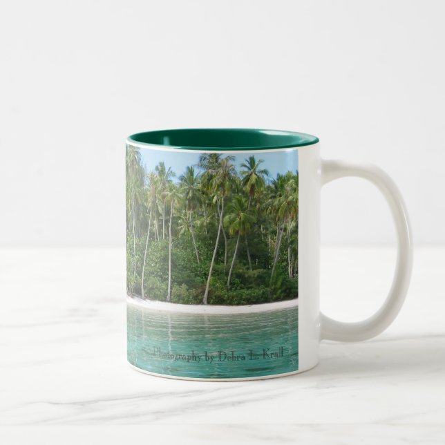 Lagune de Moana sur la tasse de Moorea (Droit)