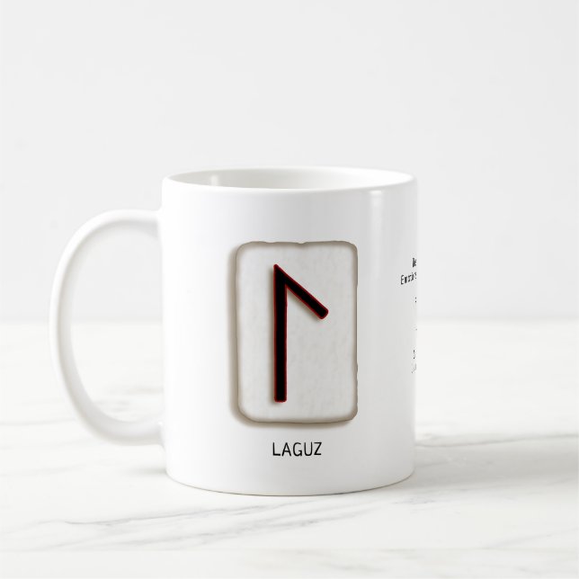 Laguz RuneStone Mug (Left)