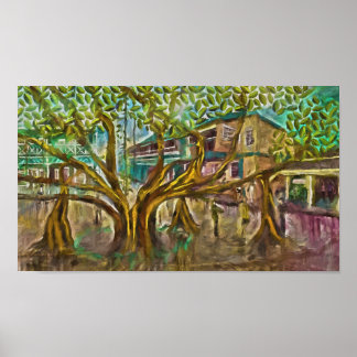 Lahaina Banyan Tree Of Life Poster
