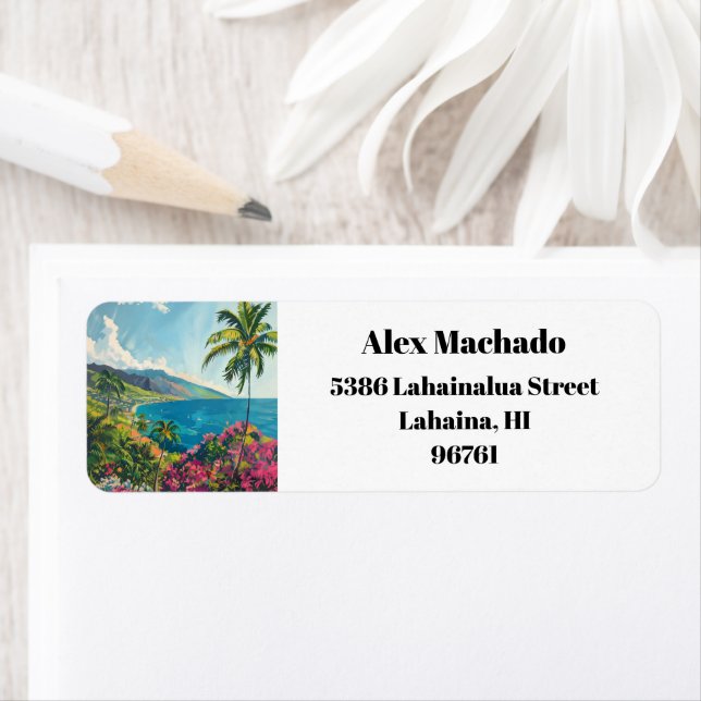 Lahaina Maui Hawaii Beach Coast Retour (En situation)