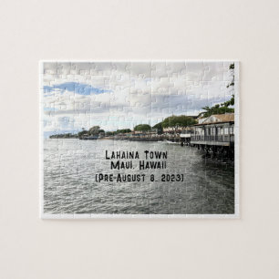 Lahaina Town, Maui, Hawaii (Pre-August 8, 2023) Jigsaw Puzzle