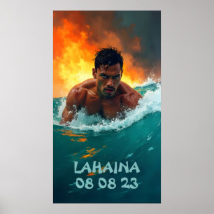 Lahaina Tribute Poster