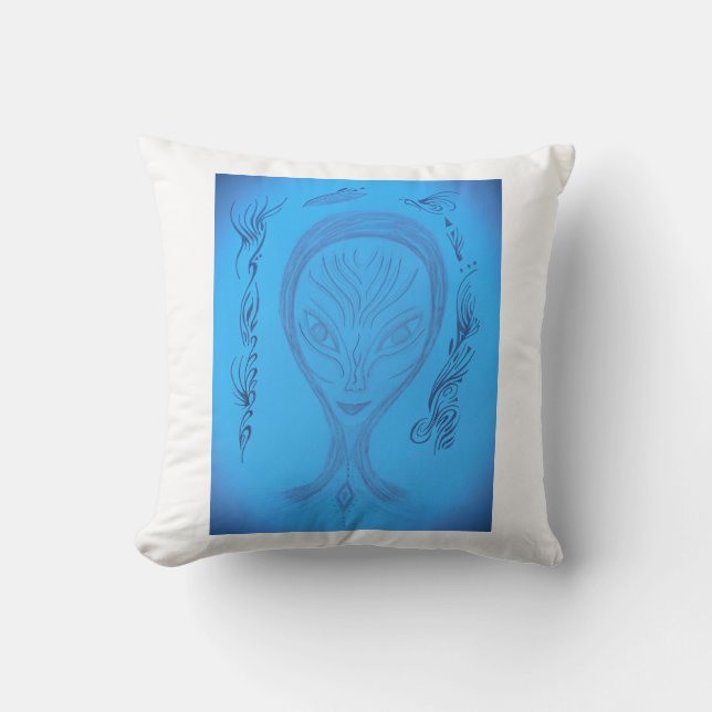 Laia Throw Pillow (Front)
