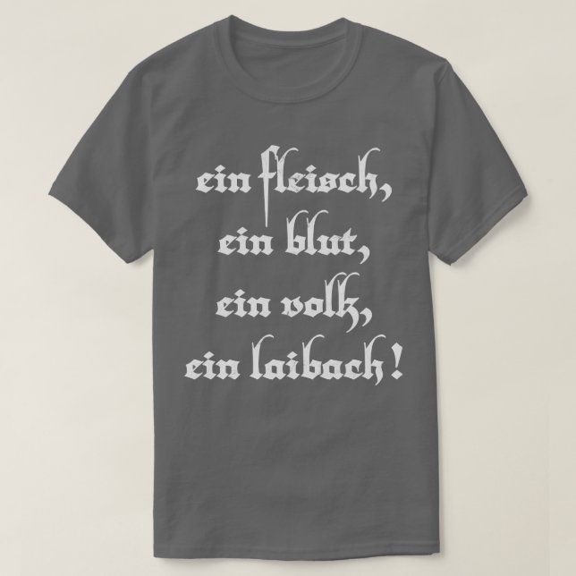 Laibach Fan Design T-Shirt (Design Front)