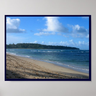 Laie Beach Poster