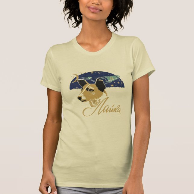 Laika first dog in space T-Shirt (Front)