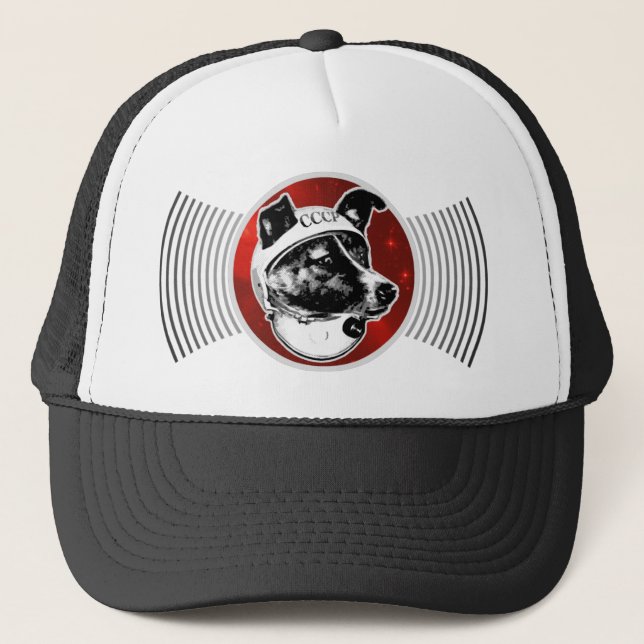 Laika le casquette de transmission de signal de (Devant)