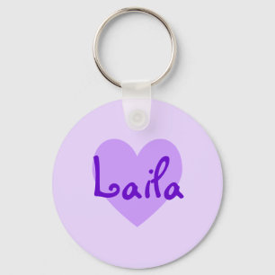 Laila in Purple Keychain