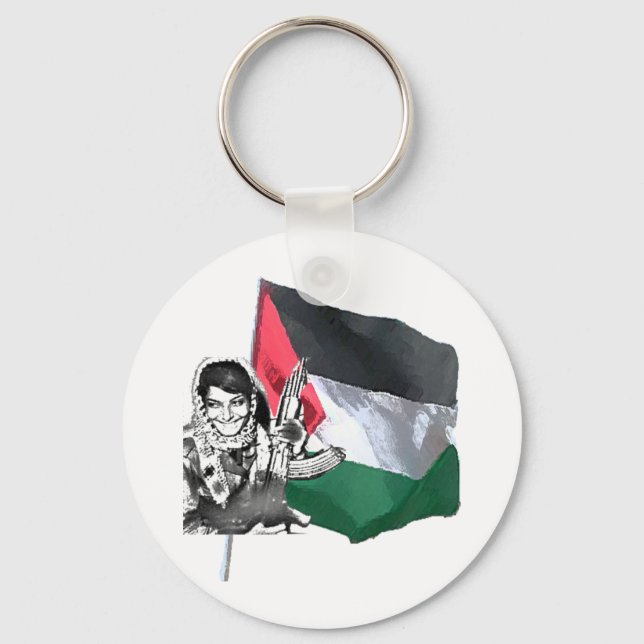 Laila Khaled Keychain (Front)