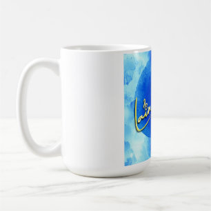 Laine Bleu Logo Café Mug