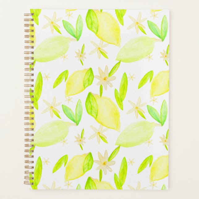 Laine de citron Joli planificateur (Devant)