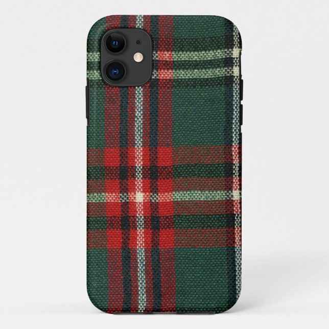 Laine d'hiver Plaid iPhone 5 Coque (Dos)