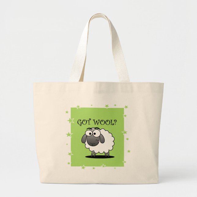 LAINE OBTENUE ? Sac fourre-tout (Devant)