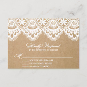 LAINE RUSTIQUE   CARTE D'ENCOMBREMENT DE MARIAGE R