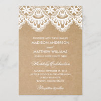 LAINE RUSTIQUE | FAIRE-PART DE MARIAGE