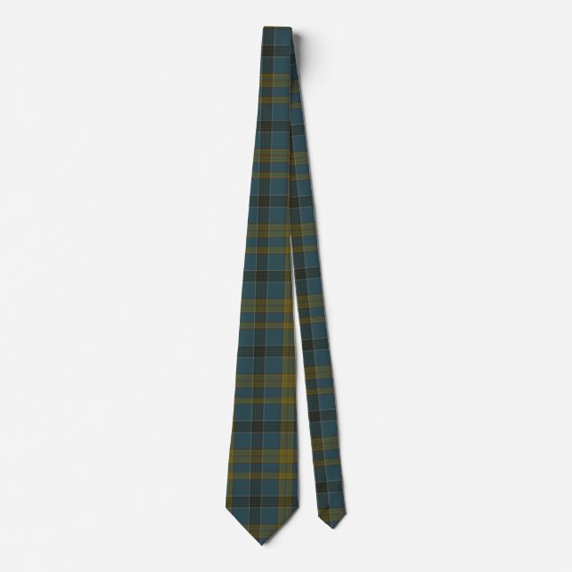 Laing Clan Tartan Tie (Front)