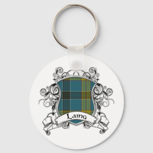 Laing Tartan Shield Keychain
