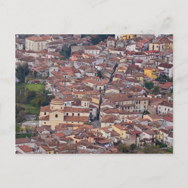 Laino Borgo From Above Postcard (Front)
