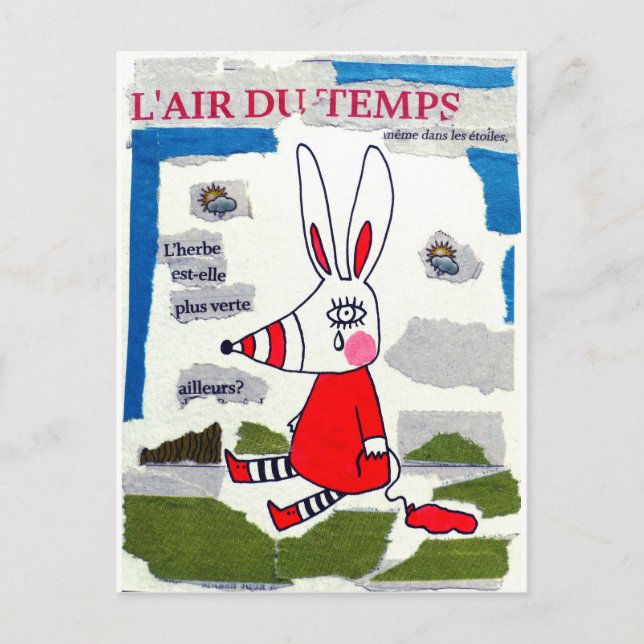 L'air du temps postcard (Front)