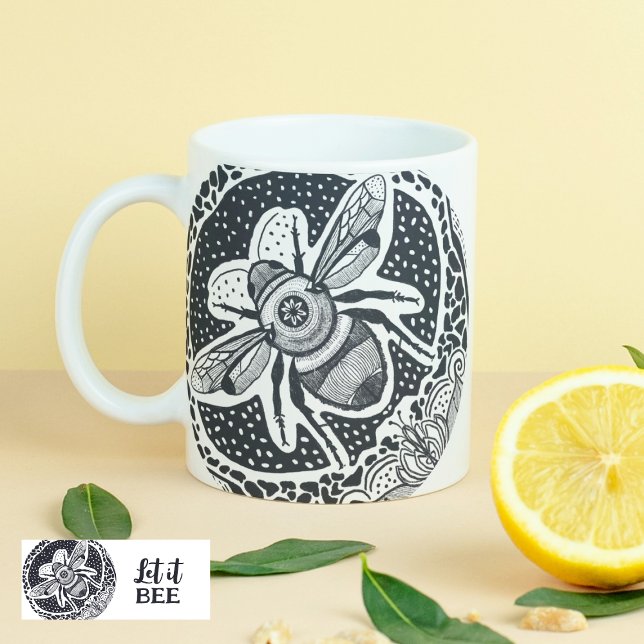 Laisse-le tomber la Mug au café (Créateur téléchargé)